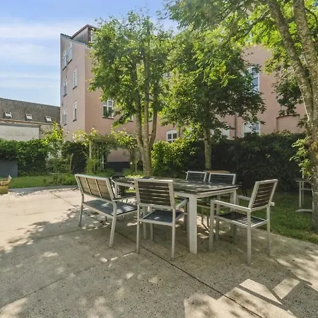Perle I Aalborgs Centrum, Nyt, Stille, Gront Apartment *